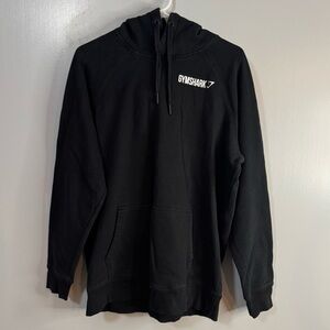 Gymshark Men's Black Hoodie Size Large